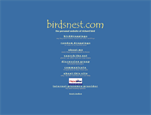 Tablet Screenshot of birdsnest.com